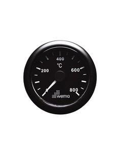 UITLAATTEMP. METER