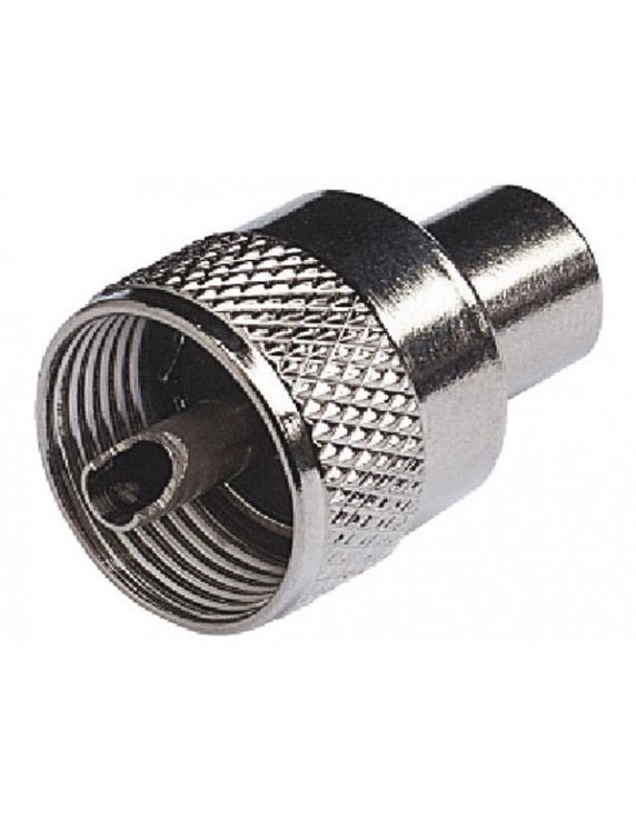 MALE CONNECTOR PL259 TWIST ON