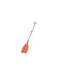 Telescopische verstelbare peddel oranje