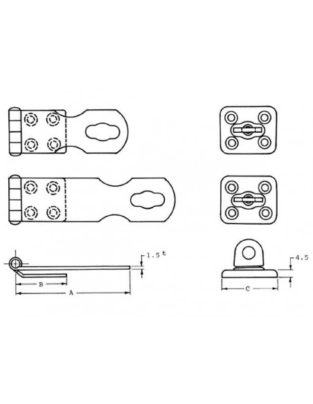 OVERVAL RVS 64 MM