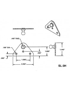 VLAKKE STEUN SL-3H