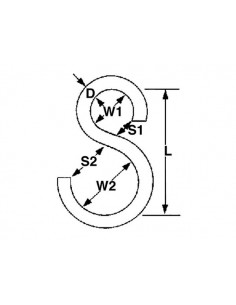 S-HAAK RVS 6 mm 2