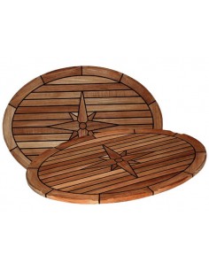 TEAK TABLE TOP 58 x 80 CM