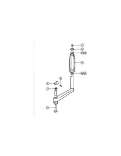 29140011 HANDLE TURN KIT GREY