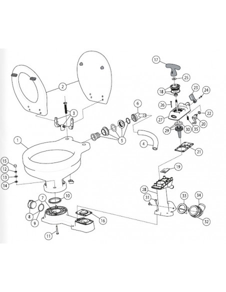 SERVICEKIT B complete pomp 29040-3000