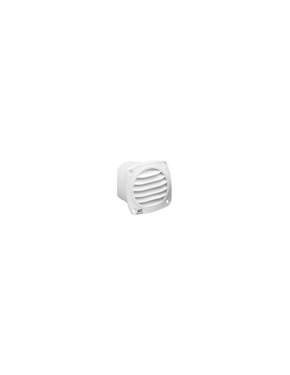 Ventilatierooster met flens Ø 70-85x85 div. kleuren