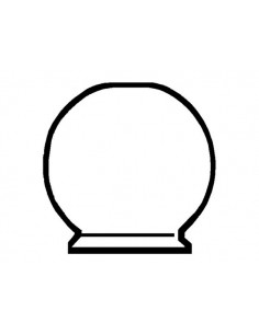 Kogelglas opaal 70mm