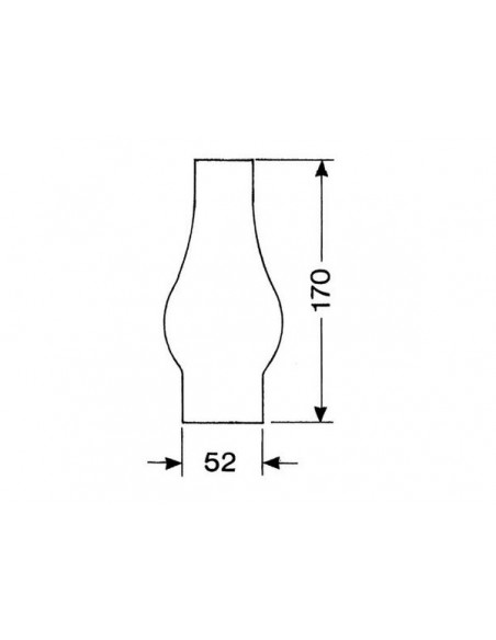 Ruimlantaarn reserveglas