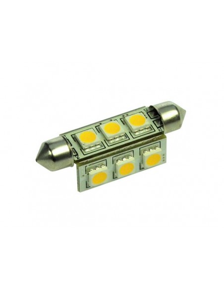 9xSMD-Buis LED 9 FESTOON 10-30V 42MM