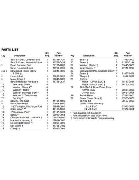 90197-0000 SERVICE KIT