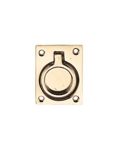 Luikring 61x47 mm Messing gepolijst