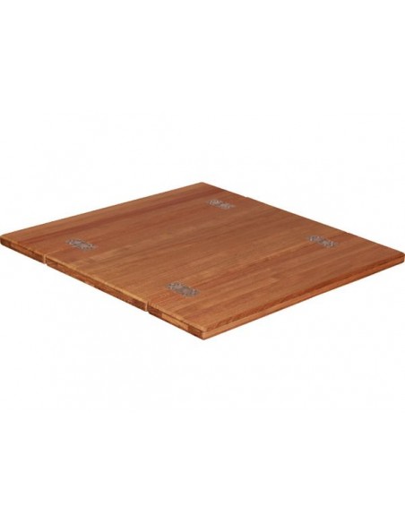 Tafelblad teak opklapbaar 33/66X65CM