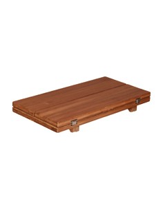 Tafelblad teak opklapbaar 33/66X65CM 2