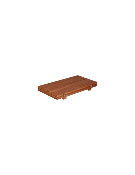 Tafelblad teak opklapbaar 33/66X65CM