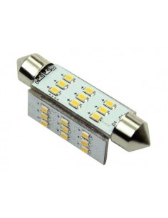 27xSMD-Buis LED 27 FESTOON 10-30V 42MM 2700K 2