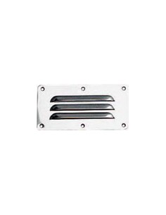 Ventilatierooster rvs 125x65