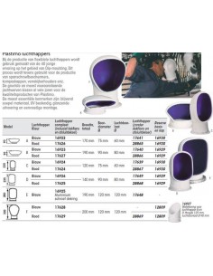 Ring en deksel voor luchthapper 90 mm 2
