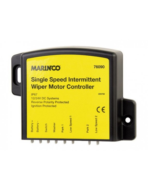 Ruitenwissermotor interval controller single or dual speed