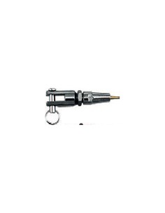 Gaffelterminal/ 3.5mm staaldra