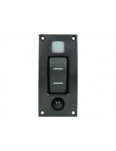 Curved add-on paneel schakelaar on off on