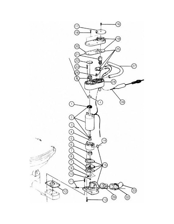 29106-1000 Jabsco Kabel Kit 