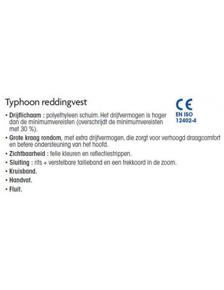 Reddingvest Typhoon 