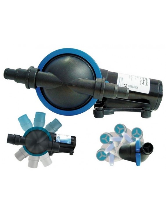 Jabsco diafragma douch- en lenspomp 50880-1000 of 50880-1100 Jabsco diafragma douch- en lenspomp 50880-1000 of 50880-1100