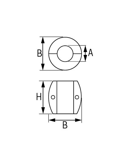 As-anode zink div. maten