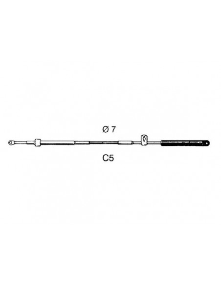 C5 MOTORBEDIENINGSKABEL