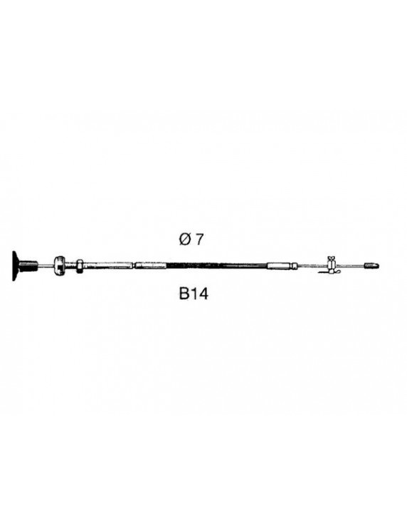 B14 MOTORBEDIENINGSKABEL