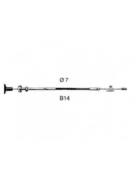 B14 MOTORBEDIENINGSKABEL