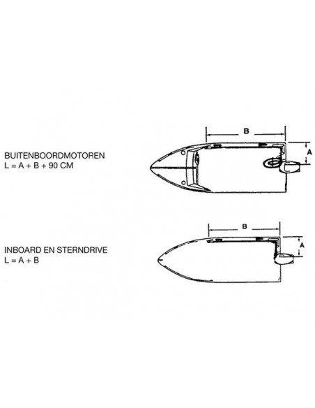 C36 Motorbedieningskabel div. maten