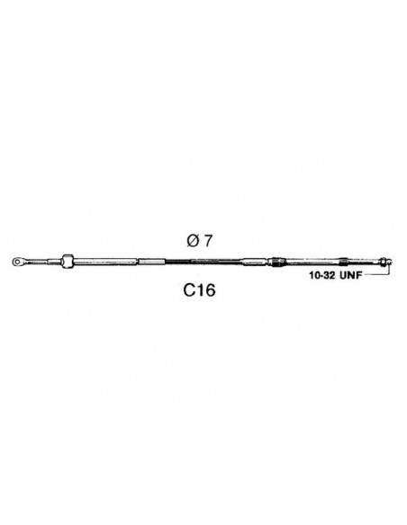 C16 MOTORBEDIENINGSKABEL