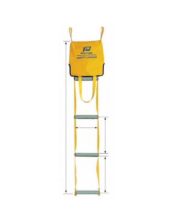 SAFETY LADDER YELLOW